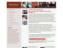 Tablet Screenshot of mexcontrol.com